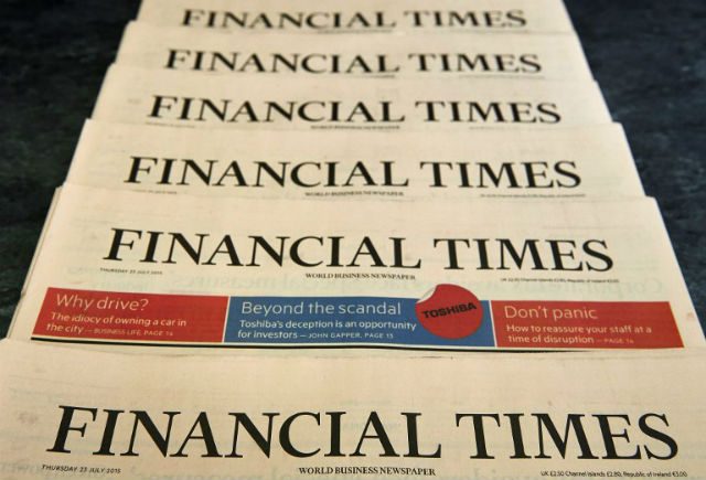 Japan’s Nikkei to buy Financial Times for $1.31 billion