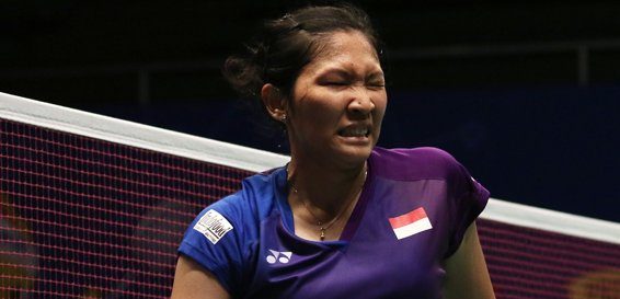Lindaweni terhenti di babak pertama Indonesia Open 2016