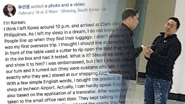 VIRAL: Korean tourist shares bad experience in Clark airport