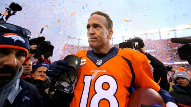 Broncos reach Super Bowl by edging Patriots 20-18