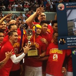 Twitter erupts as Barangay Ginebra reigns supreme