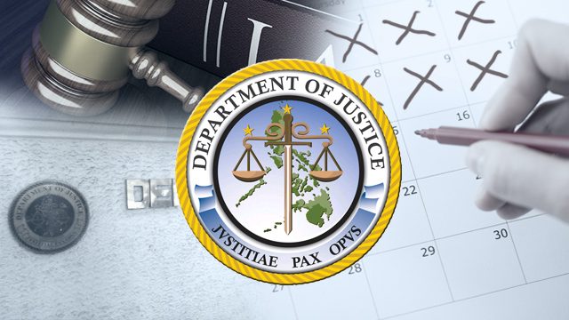 DOJ: Allow filing of corruption cases within 20 years