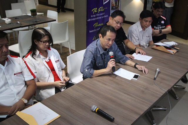 DISPERSAL DRAFT. PBA Commissioner Chito Salud announces the picks of the dispersal draft. Photo by Nuki Sabio/PBA Images