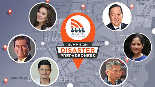 Catch these speakers at the Agos Summit on Disaster Preparedness