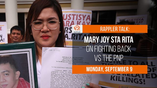 Rappler Talk: Mary Joy Sta Rita on fighting back vs the PNP