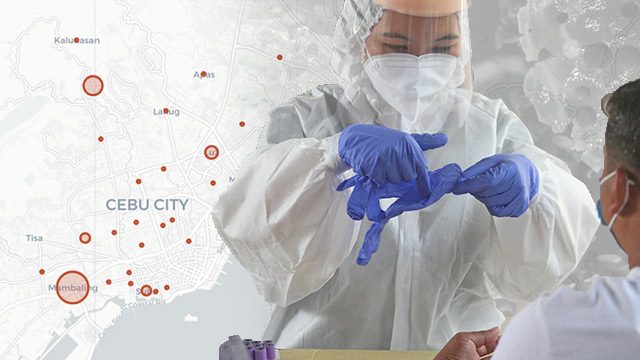 MAP: Where are the coronavirus cases in Cebu City?