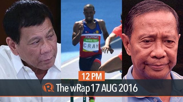 Duterte vs drugs, Marcos burial, PH in Olympics | 12PM wRap
