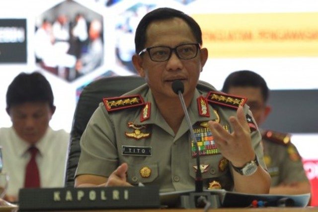 Kapolri Jenderal Muhammad Tito Karnavian. Foto oleh Akbar Nugroho Gumay/ANTARA 