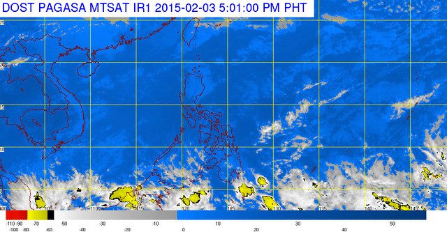 Rainy Wednesday for E. Visayas, parts of Luzon