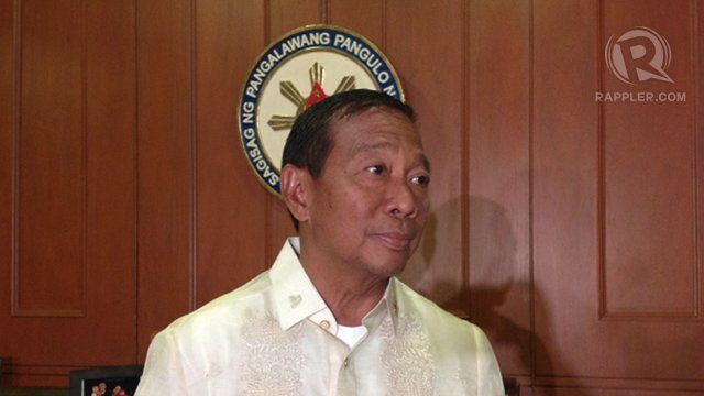 ON THE SPOT. Vice President Jejomar Binay continues to fight allegations of corruption against him. Rappler file photo 