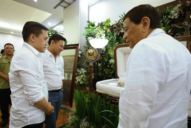 Duterte on Edgardo Angara: ‘Tagapagtanggol sa bunganga ko’
