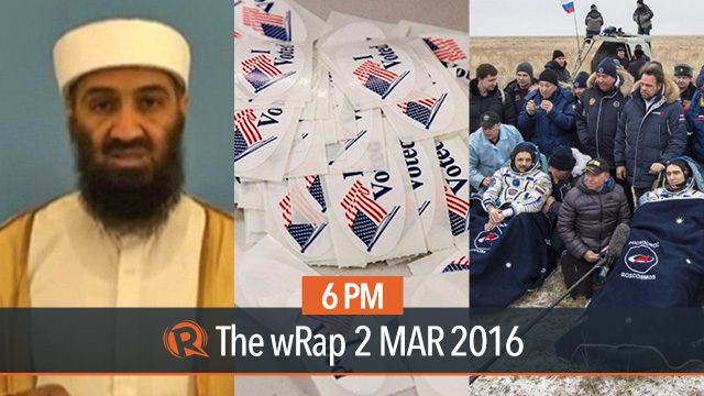 Super Tuesday, Bin Laden, ISS crew returns to Earth | 6PM wRap
