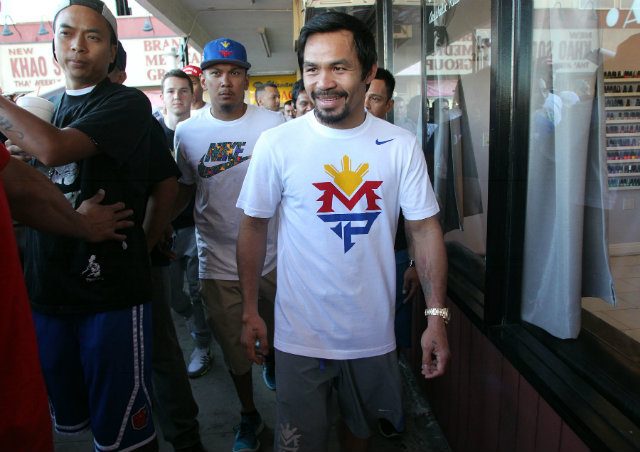 IN PHOTOS: Manny Pacquiao sweats it out in training camp
