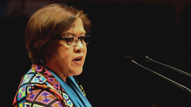 FULL TEXT: De Lima’s privilege speech on her ouster
