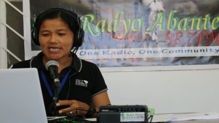 The last radio broadcast during Haiyan