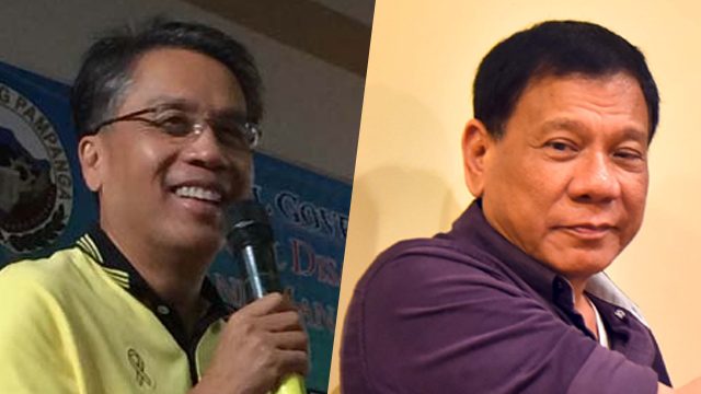 Roxas to Duterte: Don’t back down from challenges