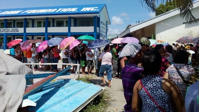 Vote-counting machines break down in Tacloban City