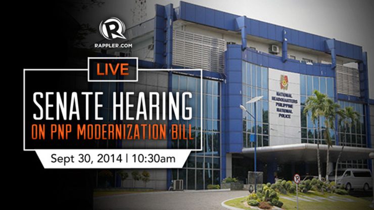 HIGHLIGHTS: Senate hearing on police modernization | Sept 30, 2014