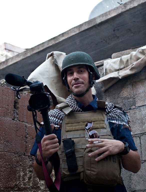 HORRENDOUS KILLING. The beheading of US freelance reporter James Foley in the hands of ISIS showed the brutality of attacks journalists covering conflict zones face. File photo by Nicole Tung/AFP   