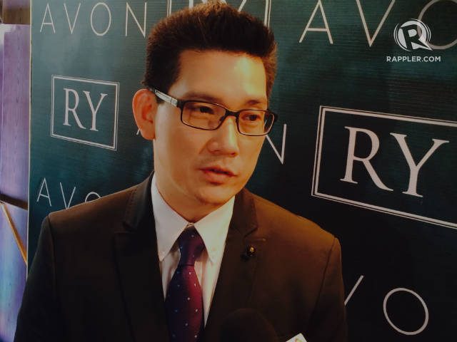 SIR CHIEF. Actor Richard Yap says Valentine's Day should not only be celebrated on February 14. The actor is the new Avon ambassador with his new fragrance RY. Photo by Alexa Villano/Rappler 