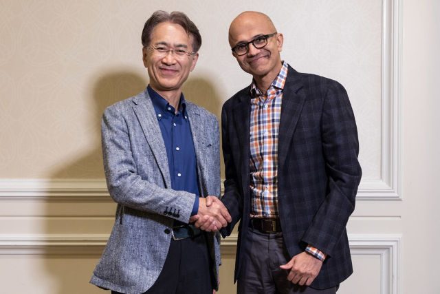 Video game rivals Microsoft and Sony team up in cloud