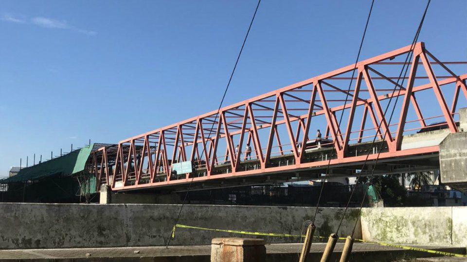 Estrella-Pantaleon Bridge reopened, reconstruction reset
