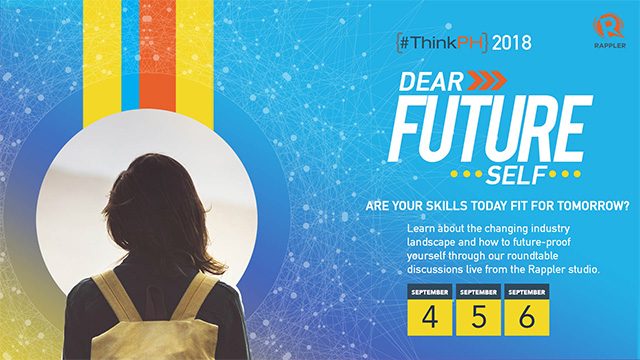 #ThinkPH 2018: Dear Future Self, are my skills today fit for tomorrow?