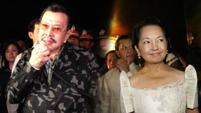POLITICAL PATHS. The EDSA II revolution triggers the downfall of former president Joseph Estrada and the rise of Gloria Macapagal-Arroyo. Malacañang file photo 