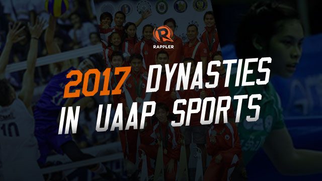 2017 dynasties in UAAP Sports