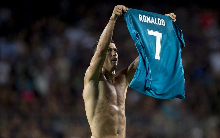 Ronaldo sent off, but Real roll over Barca