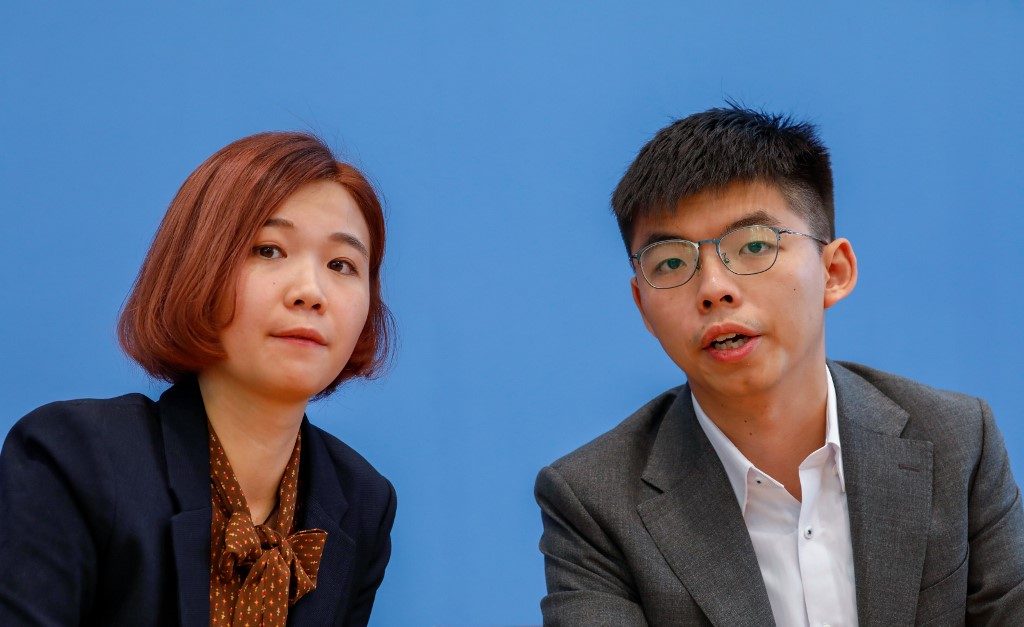Hong Kong’s Joshua Wong denies he’s a separatist