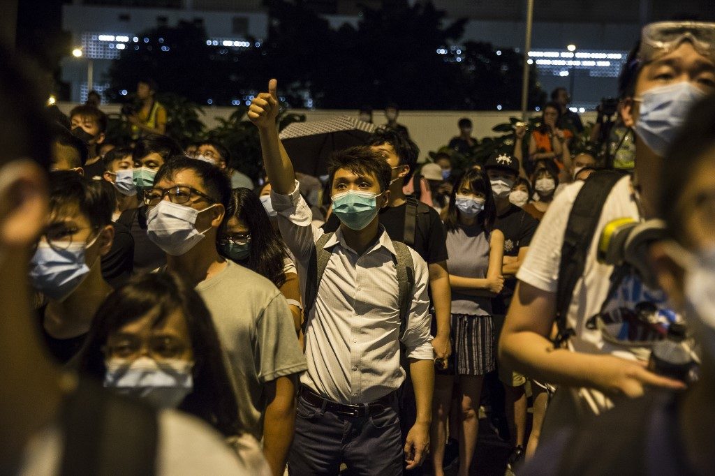 Outraged Hong Kong civil servants voice rare dissent