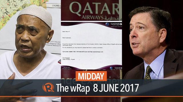 Maute, Gulf crisis, Comey | Midday wRap