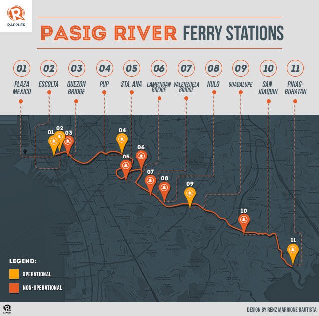 'SOFT LAUNCH.' Only 5 out of 11 stations are operational – for now. Graphics by Rappler
