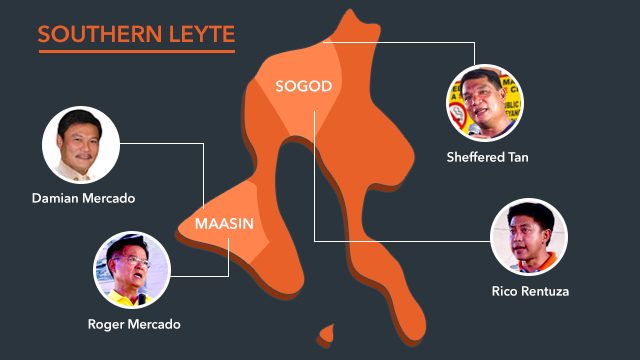 East versus west: Southern Leyte divided in 2016 elections