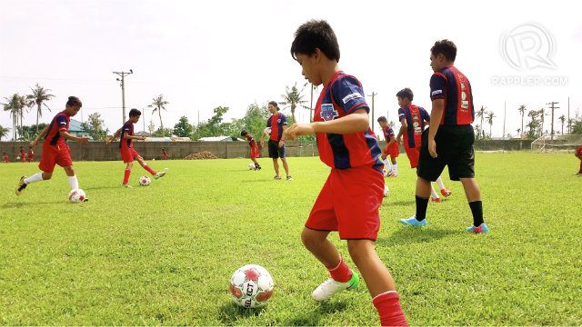 Leyte kids hope to play football in front of Pope Francis