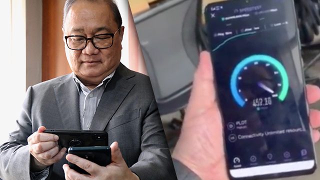 PLDT’s Pangilinan shows he’s actually using a 5G Huawei phone in new tweet