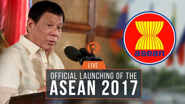 LIVE: Official Launching of the ASEAN 2017