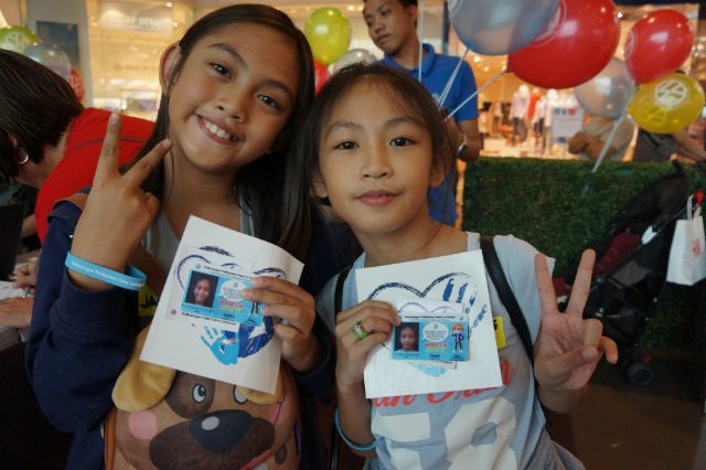 JUNIOR DRIVER'S LICENSE. Two girls accomplished the Junior Driving Course and received their licenses by the end of the program. Photo by Basmarie Jane Marin/Rappler 