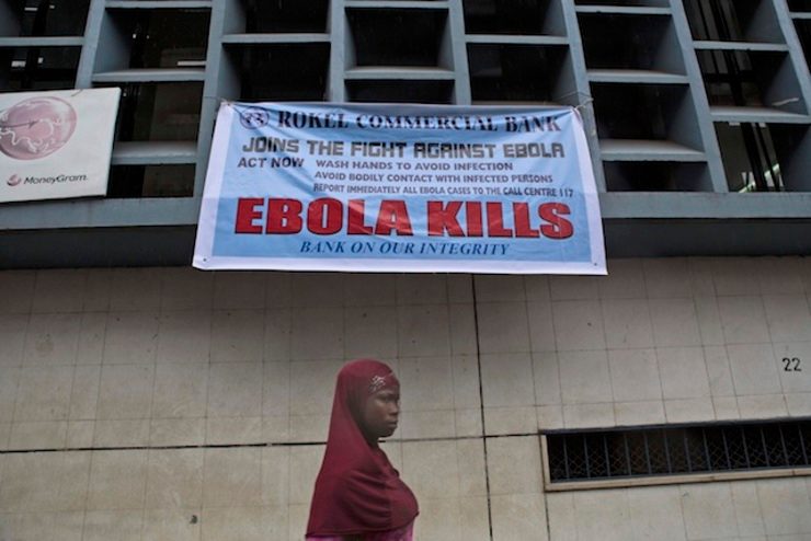 Ebola: Sierra Leone streets deserted as shutdown begins