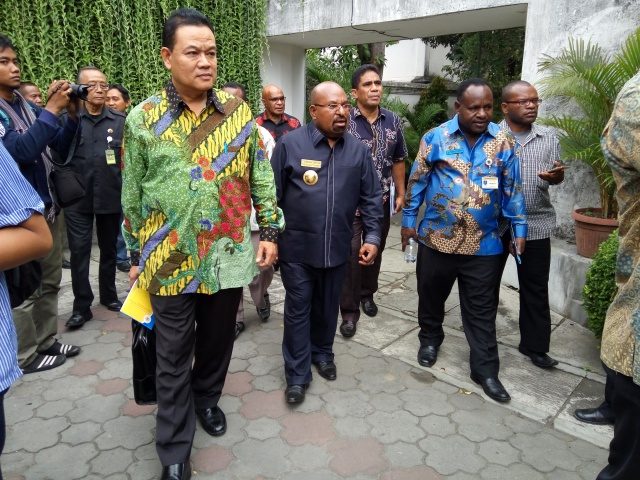 Bahas nasib mahasiswa Papua, Gubernur Lukas Enembe temui Sultan Hamengkubowono
