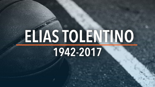 Elias Tolentino, 1960s basketball star, dies at 75