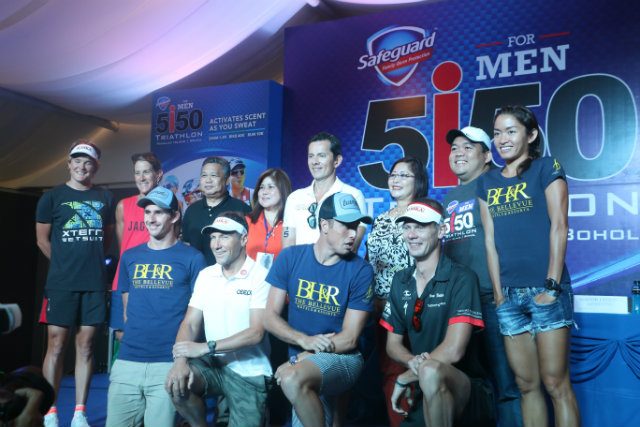 Triathletes will push themselves to the limit in Panglao