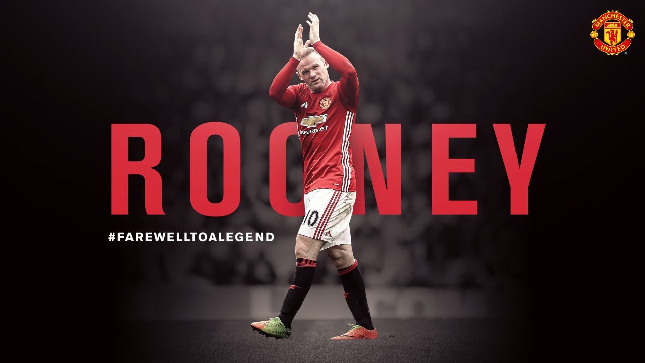 KEMBALI. Setelah 13 tahun berkarier di MU, Wayne Rooney kembali ke Everton. Foto dari Twitter/@ManUtd 