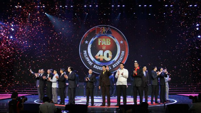 PBA honors 40 Greatest Players in grand ceremony