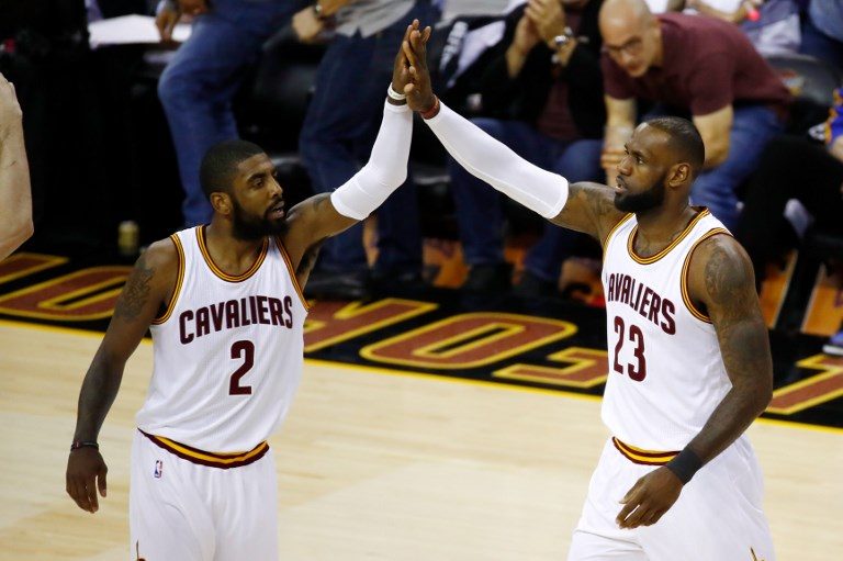 Cavs front office downplays LeBron, Kyrie tension
