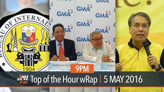 #PHVote Top of the Hour | 05 May 2016, 9PM