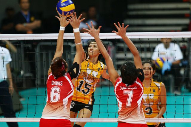 Jessey De Leon makes no promises in her return to the volleyball court other than to give her all. File photo by Josh Albelda/Rappler 