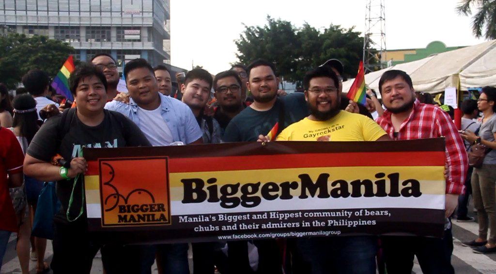 BIGGER MANILA. Local LGBTQ+ group Bigger Manila pushes for DiBearSity. Photo by Adrianne Diaz  