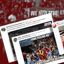 ‘Exempted no more:’ Twitter explodes as U.P. reaches 2018 UAAP Finals